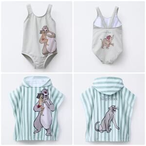 Zara Jungle book swim and coverup set